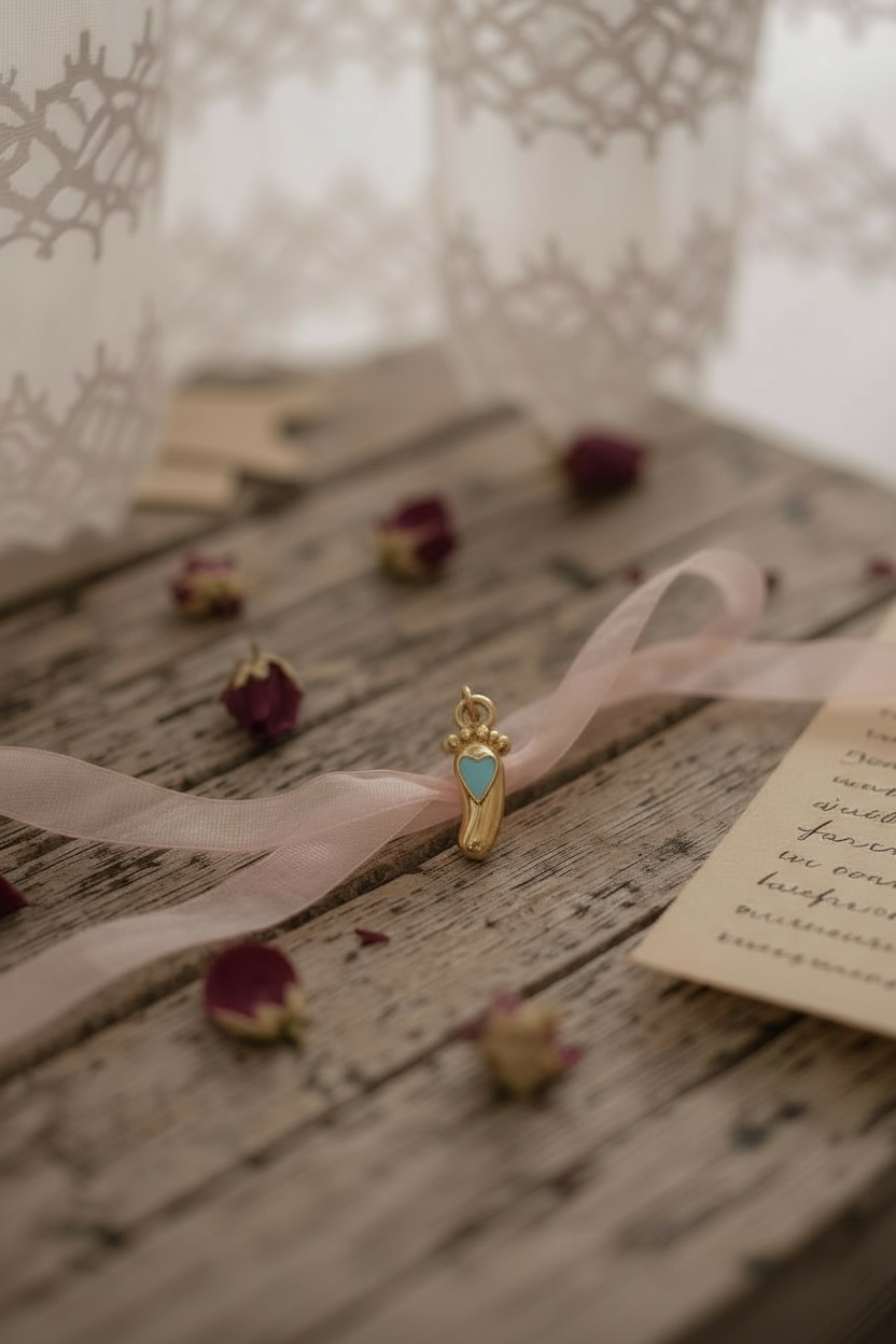 Charm “Piedino”🩷🩵♥️