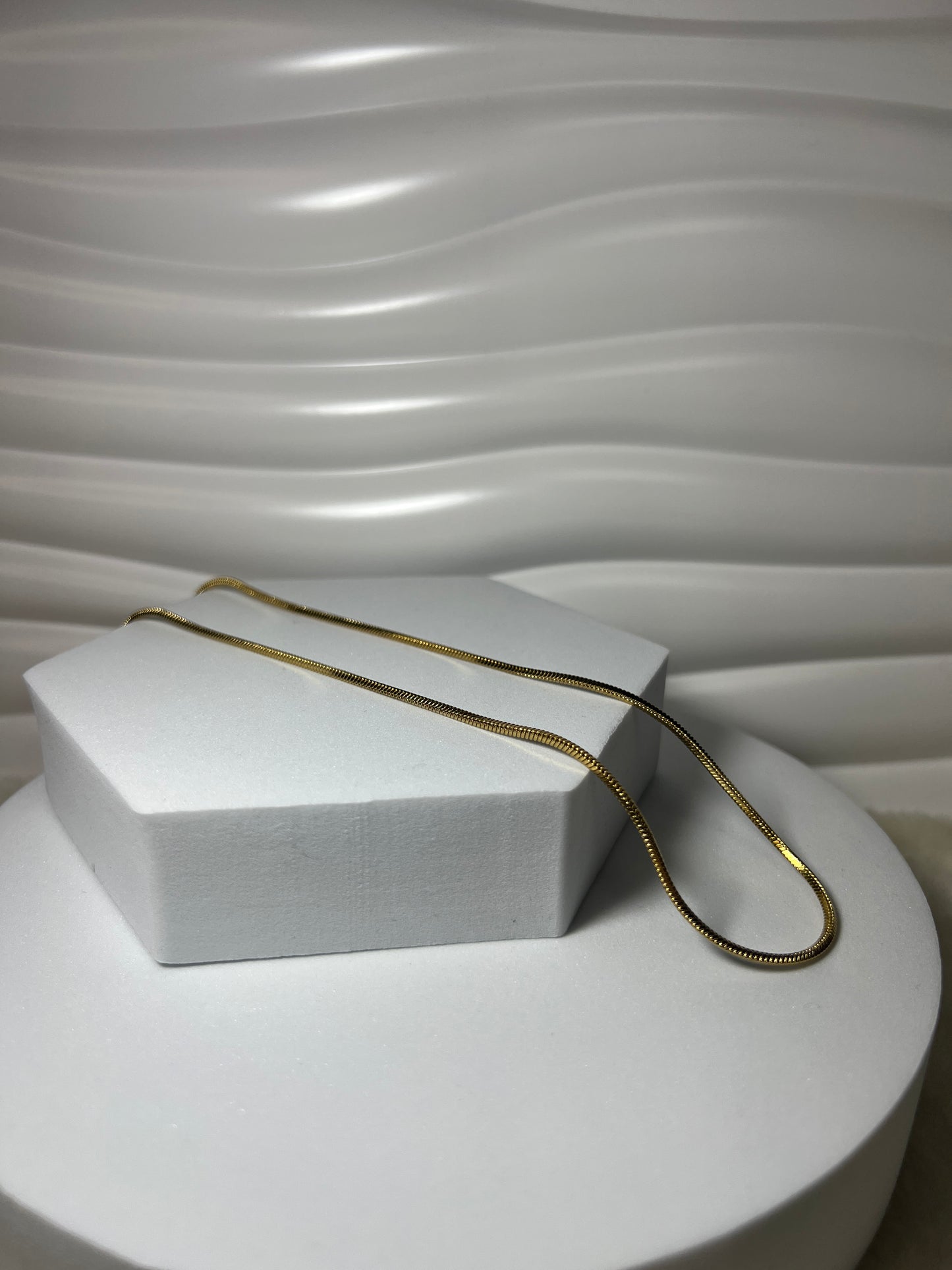 Halskette „Linea“💛🩶