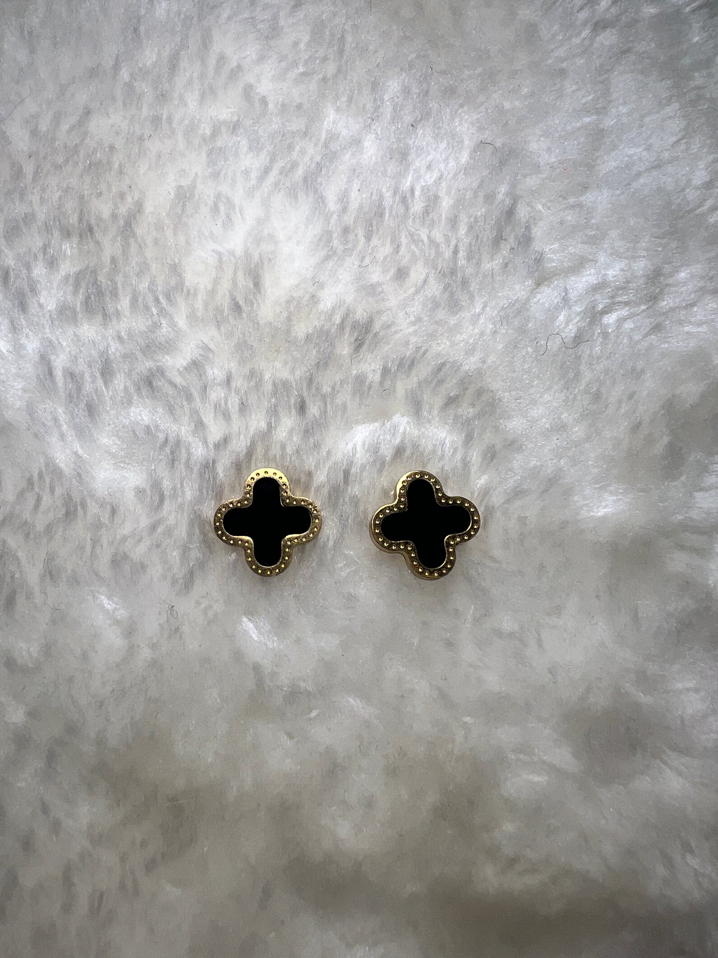 Ohrstecker „Fiore“🤍🖤